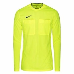 Nike Dri-FIT Soccer Referee Jersey Pockets Slim Fit Volt Men’s Small NWT